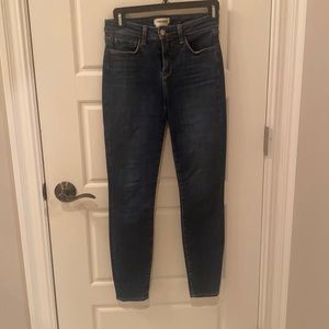 L’AGENCE High Rise Skinny Jeans Size 25